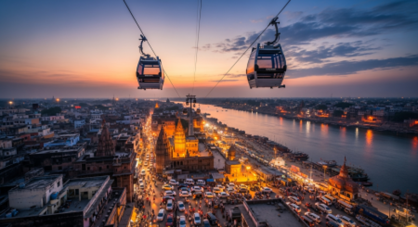 Varanasi Ropeway Project: A Scenic Link for Pilgrims and Commuters