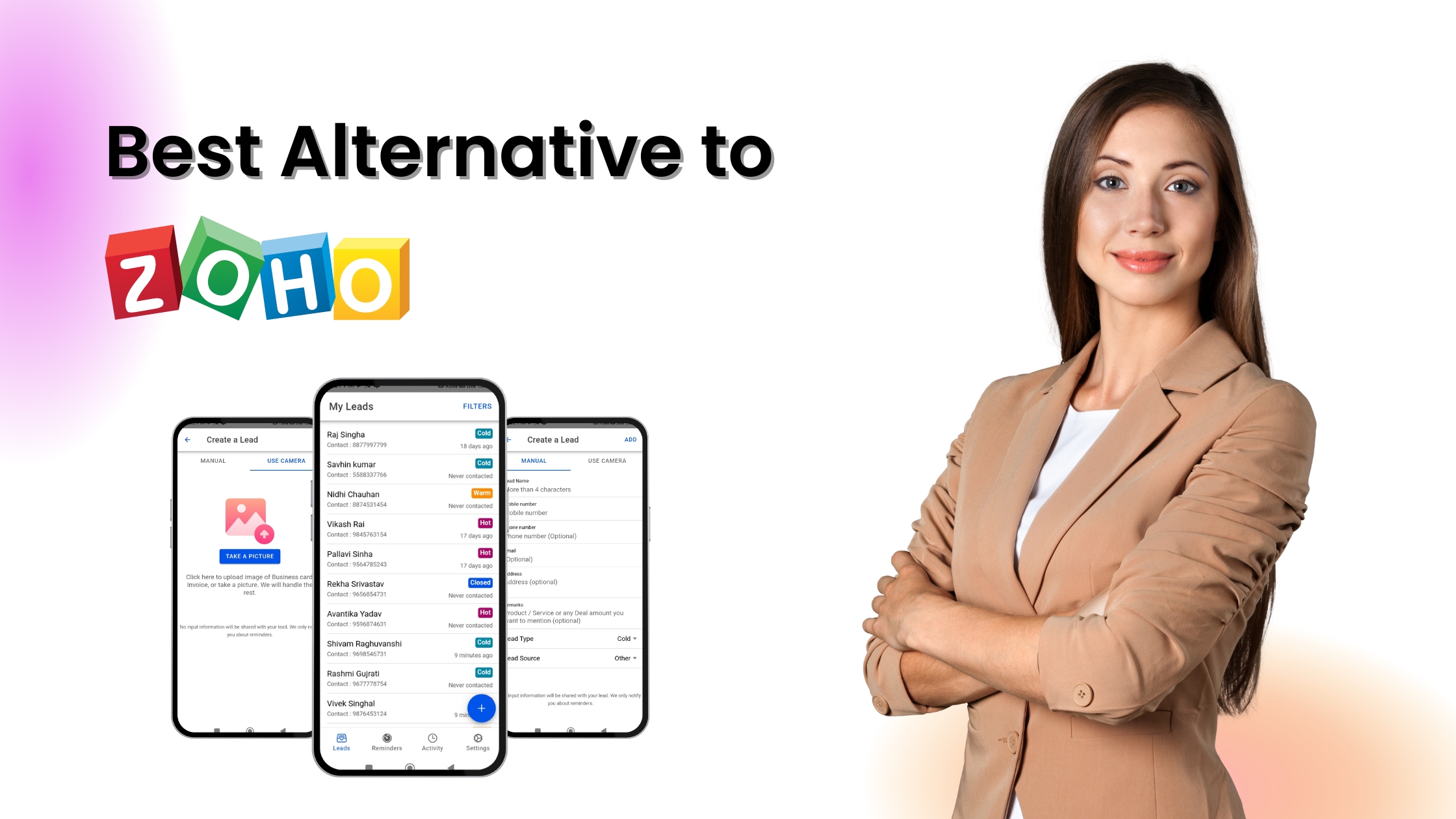 Best Alternative to Zoho: Super Easy Tools for Sales Representatives